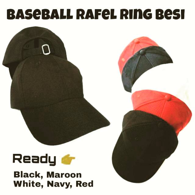 Topi Baseball Rafel Ring Besi